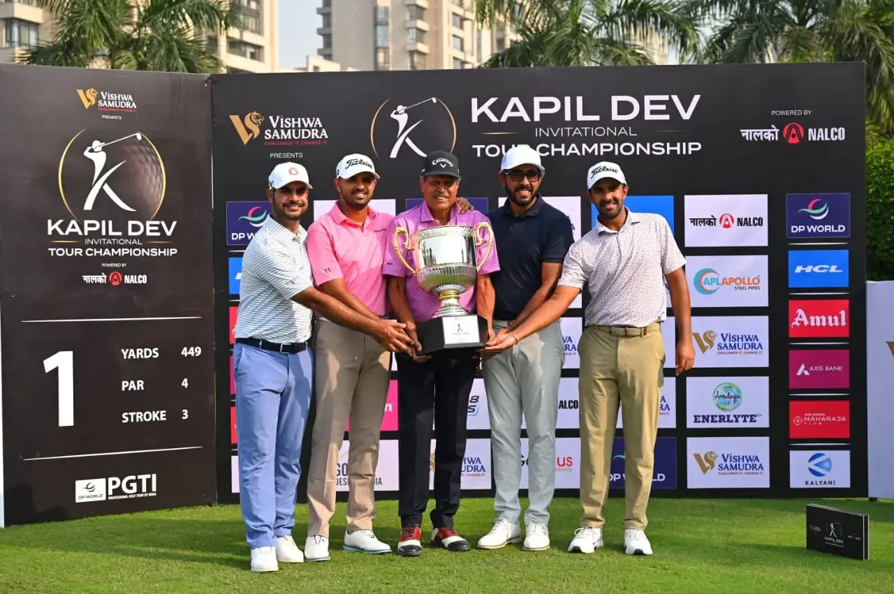 Kapil Dev Invitational Tour Championship 2026: Top Indian golfers tee off in Greater Noida