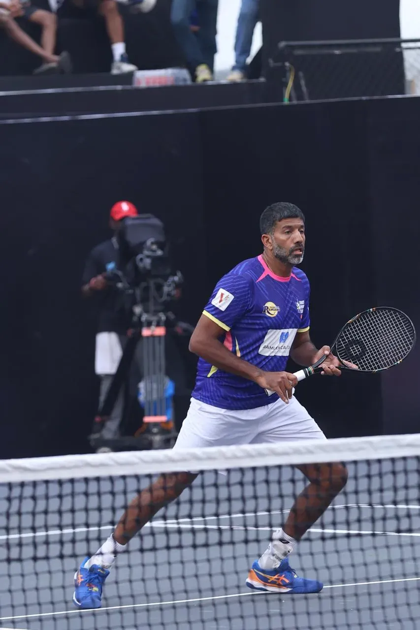 TPL Season 6: Rohan Bopanna’s Rajasthan Rangers and Vishnu Vardhan’s Hyderabad Strikers Dominate Day 1