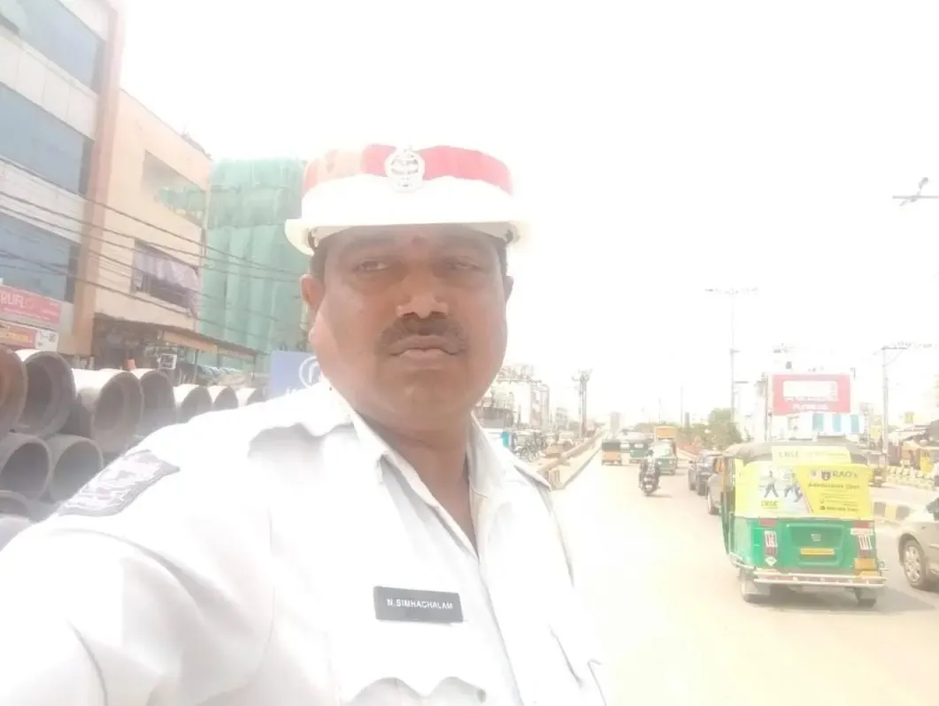 Traffic Home Guard Fatally Struck by Truck in Hyderabad