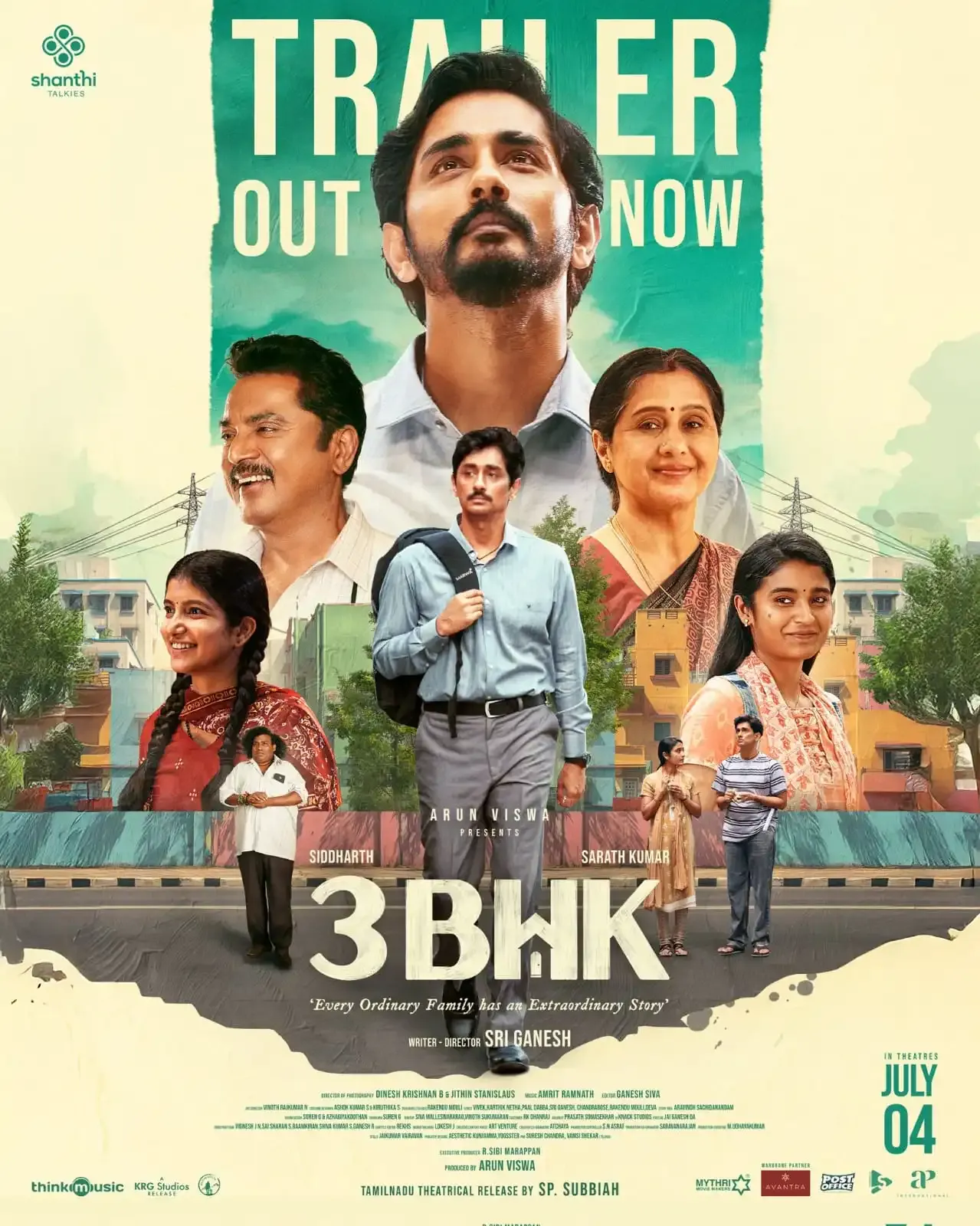 What’s New in Siddharth's Family Drama '3BHK' Trailer?