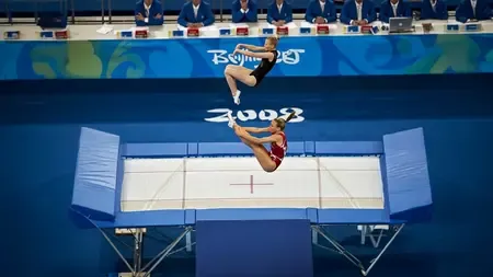 ट्रैम्पोलिन: सर्कस से प्रेरित एक खेल, जिसने ओलंपिक में जिमनास्ट को दिलाए मेडल
