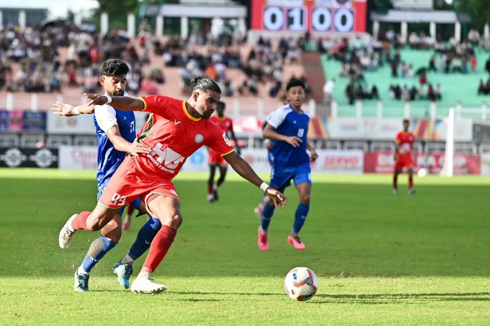 TRAU FC beat Indian Navy 2-1 in Durand Cup Group D finale at Imphal