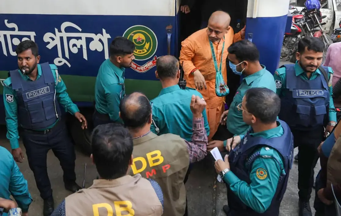 Is Justice Being Denied? Bangladesh SC Suspends High Court Bail for Chinmoy Das