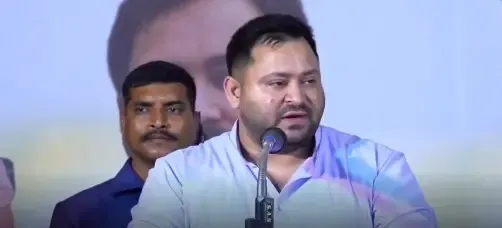 तेजस्वी यादव का एनडीए सरकार पर टीआरई-4 में देरी को लेकर कड़ा बयान