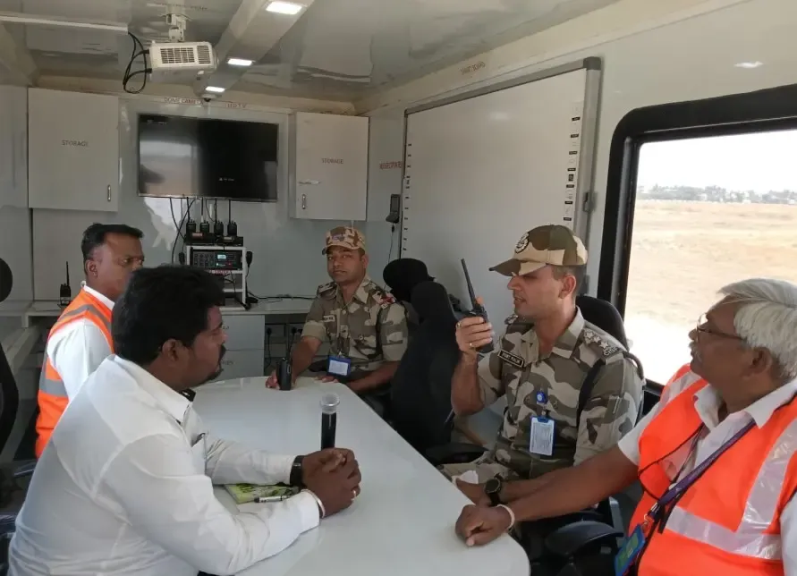 त्रिची हवाई अड्डे पर सफल एंटी-हाइजैकिंग मॉक ड्रिल, सुरक्षा का समन्वय मजबूत