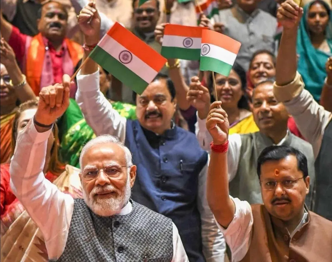 NDA Mangal Milan: Tricolour raised at Parliament ahead of Independence Day