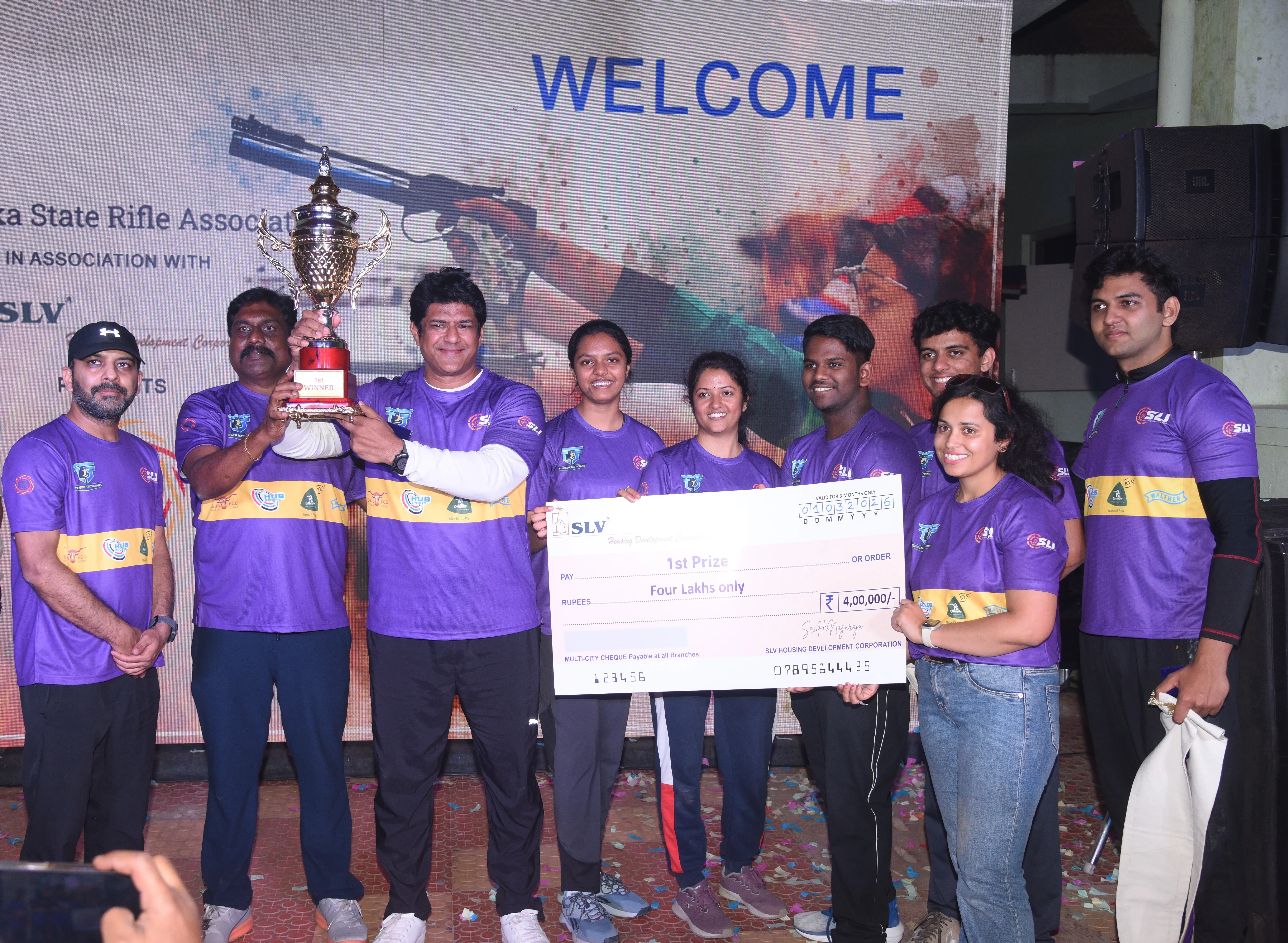 Trigger Tacticians Crowned Champions of Karnataka's First Shooting League