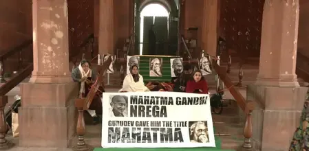 Why Did Trinamool Hold a 12-Hour Dharna on Parliament Grounds Over the G RAM G Bill?