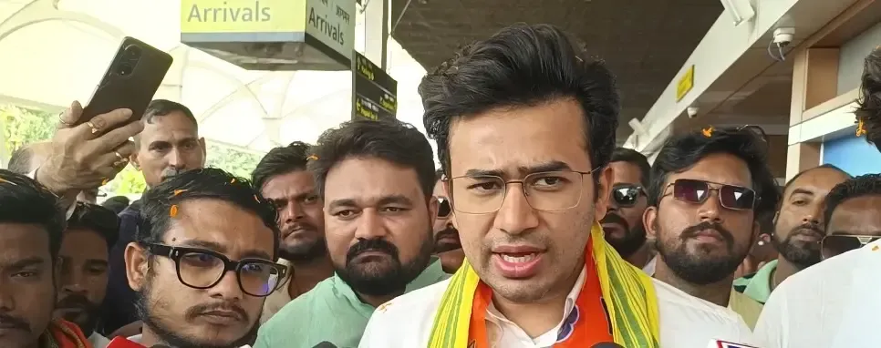 Tejasvi Surya Declares Trinamool's Defeat in West Bengal