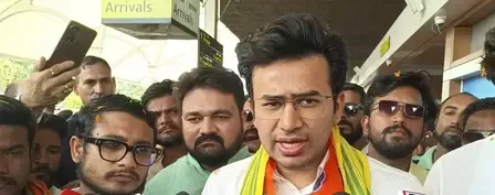Tejasvi Surya Declares Trinamool's Defeat in West Bengal