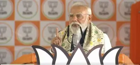Modi Declares End of Trinamool's Rule, Promises Development for Bengal Post-May 4