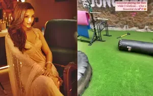 Workout Session of Tripti Dimri Features a Special Guest; Discover More