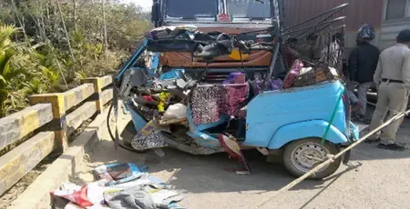 What Happened in Tripura? 4 Lives Lost in Truck-Auto Rickshaw Collision
