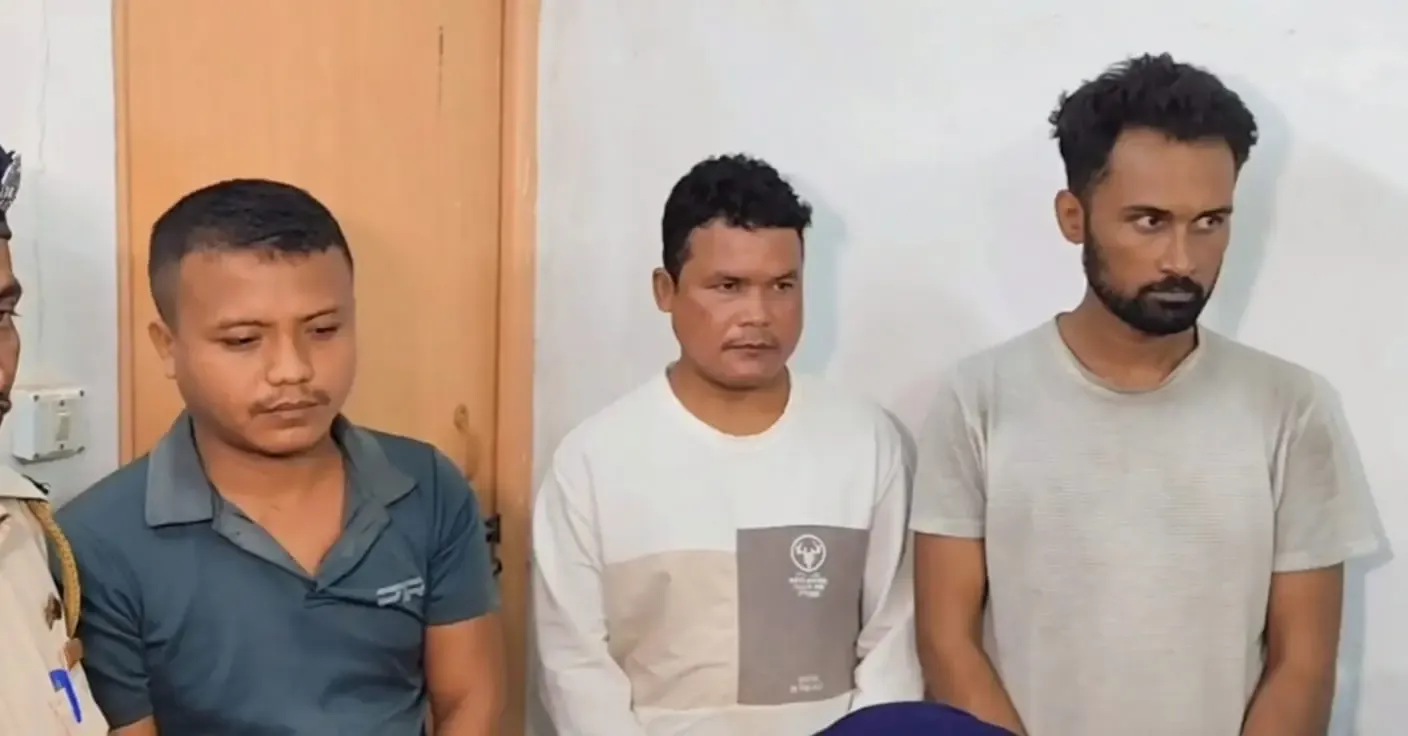 Who Were the Three Arrested in Tripura for Arms Trafficking?