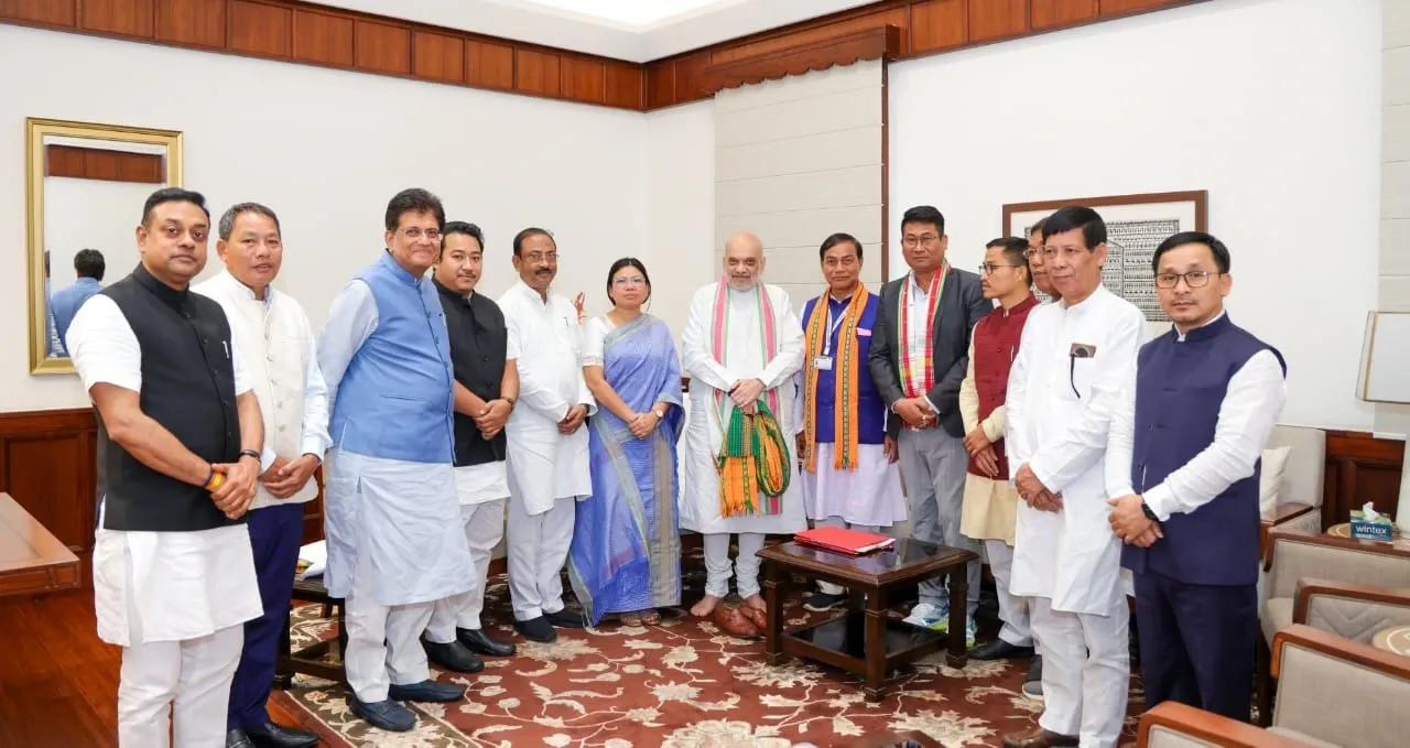 How Are Tripura BJP Leaders Collaborating with HM Shah in Delhi to Enhance Their Tribal Support?