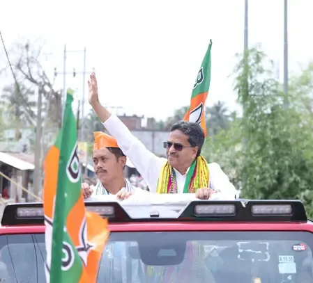 Tripura's Manik Saha Accuses Tipra Motha Party of Corruption Amid BJP's Development Promise