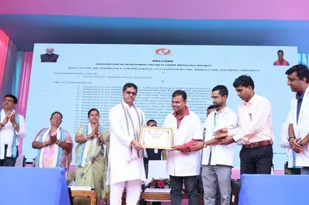 Tripura CM Manik Saha launches Sepahijala hospital projects, flags health gains