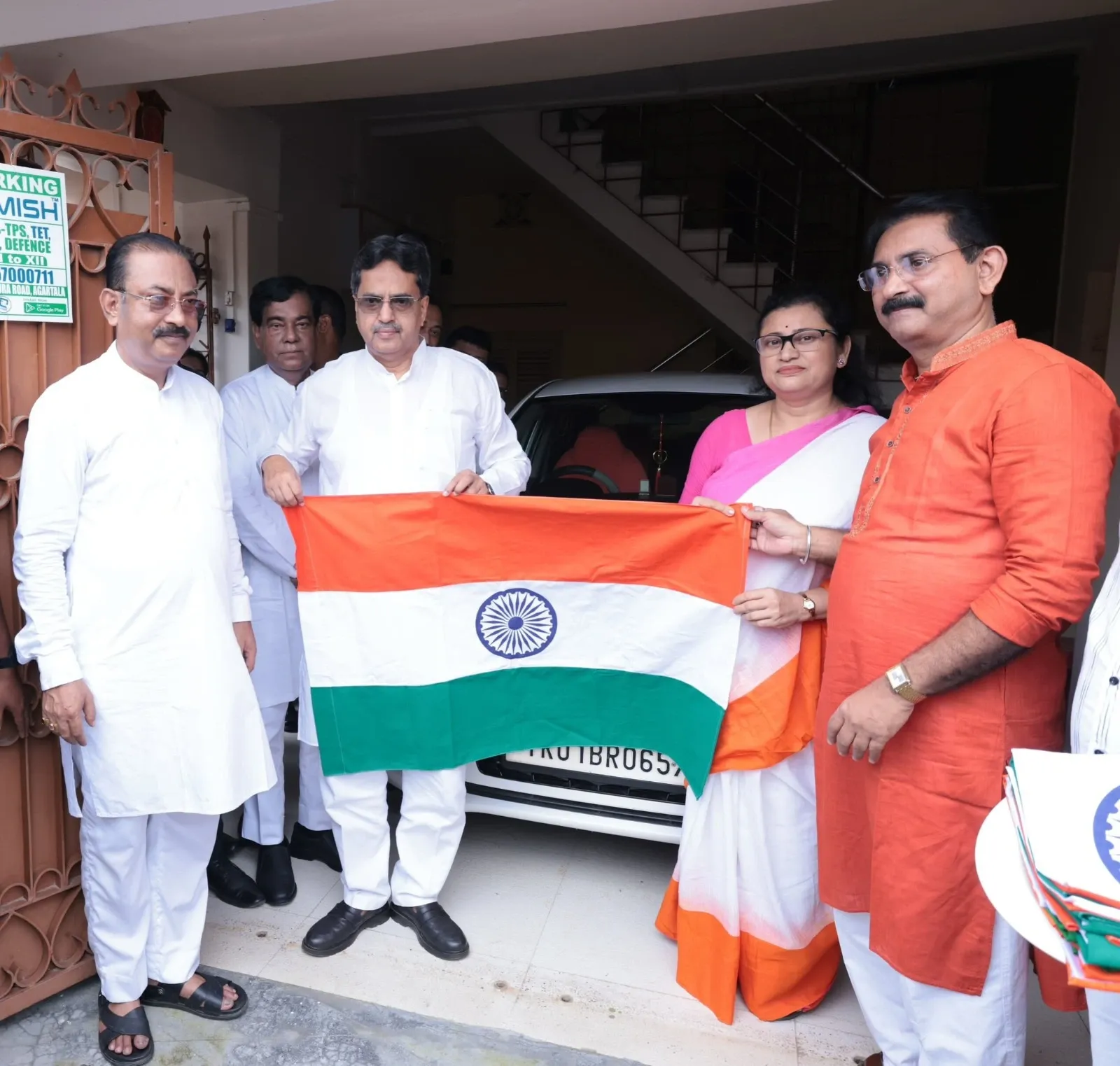 Did Tripura CM Join the 'Har Ghar Tiranga' Campaign to Inspire Independence Spirit?