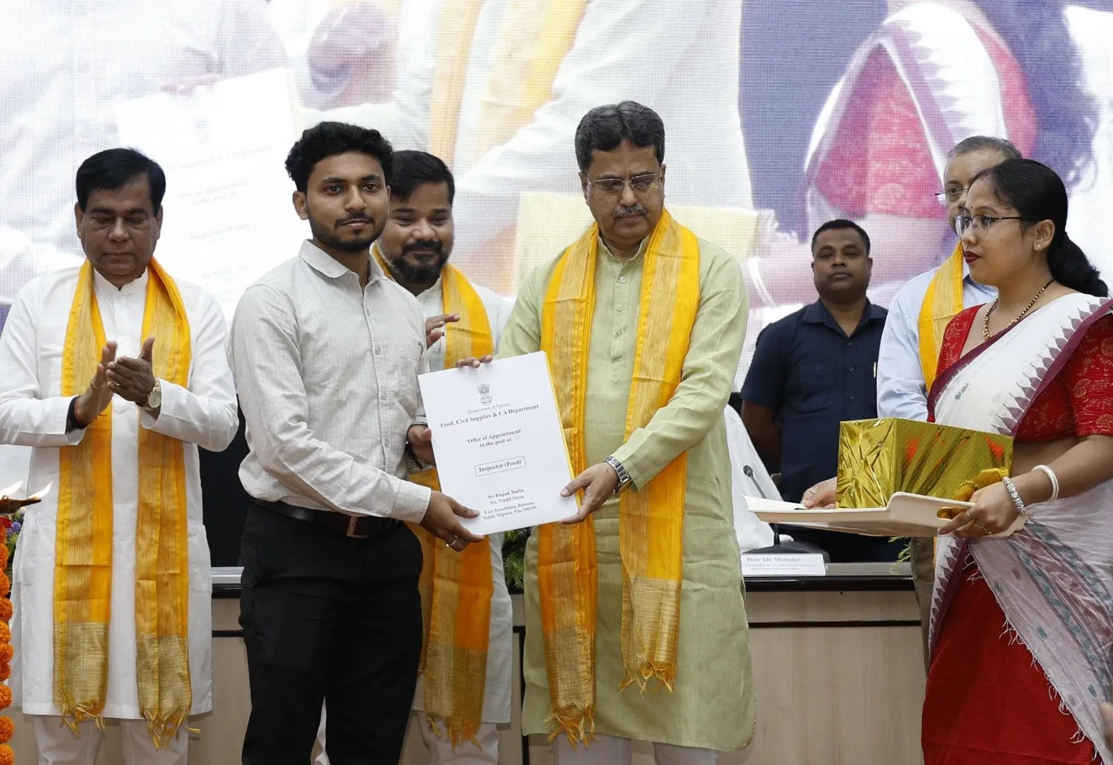 How is the Tripura Government Ensuring Job Recruitment Based on Talent, Merit, and Transparency?