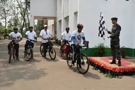 Tripura Mountaineer Begins Epic Journey to Everest
