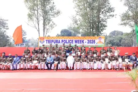 Tripura Sees Remarkable 8.20% Reduction in Crime Rate for 2025, Says CM Manik Saha