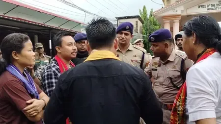 Why Did TMP Protest for Action Against DM Tarit Kanti Chakma?