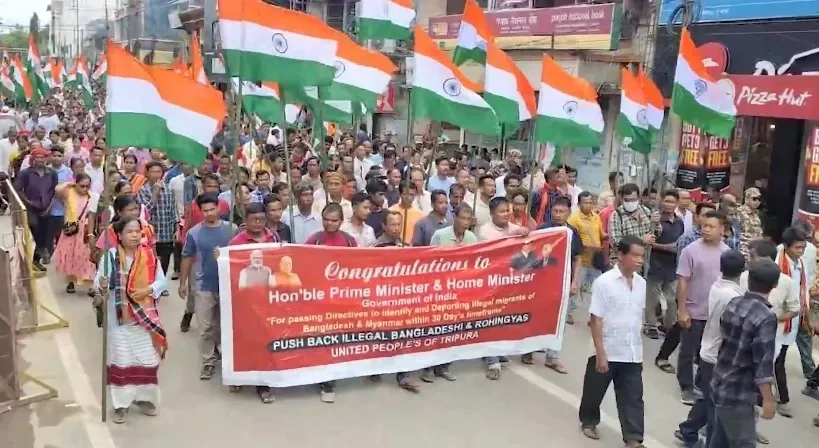 Why Is Tripura's TMP Protesting for Deportation of Infiltrators?