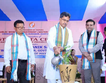 Tripura to roll out 193 flood control projects to curb river erosion: CM Saha