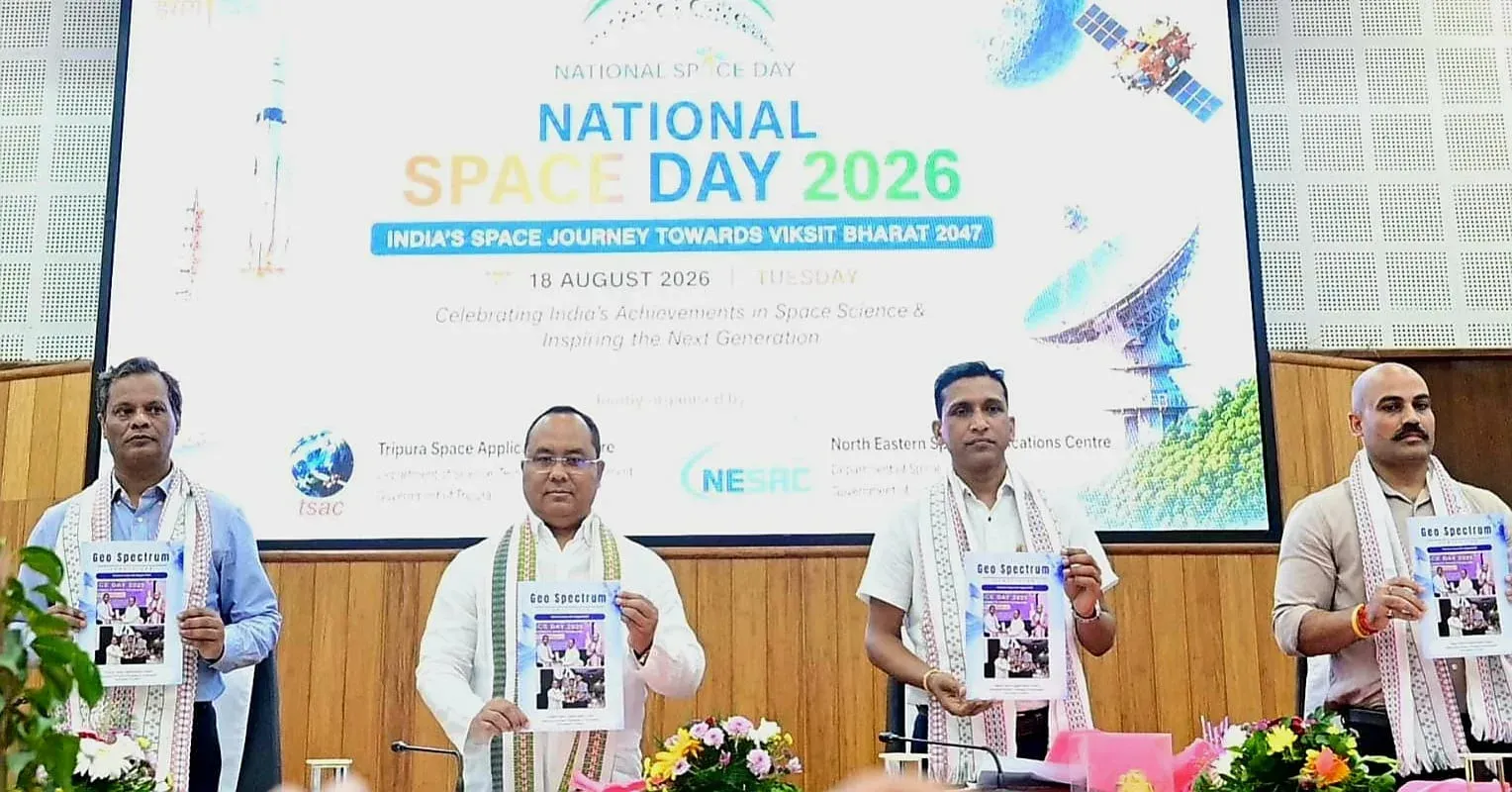 Tripura to deploy space tech for India-Bangladesh border security and farm growth
