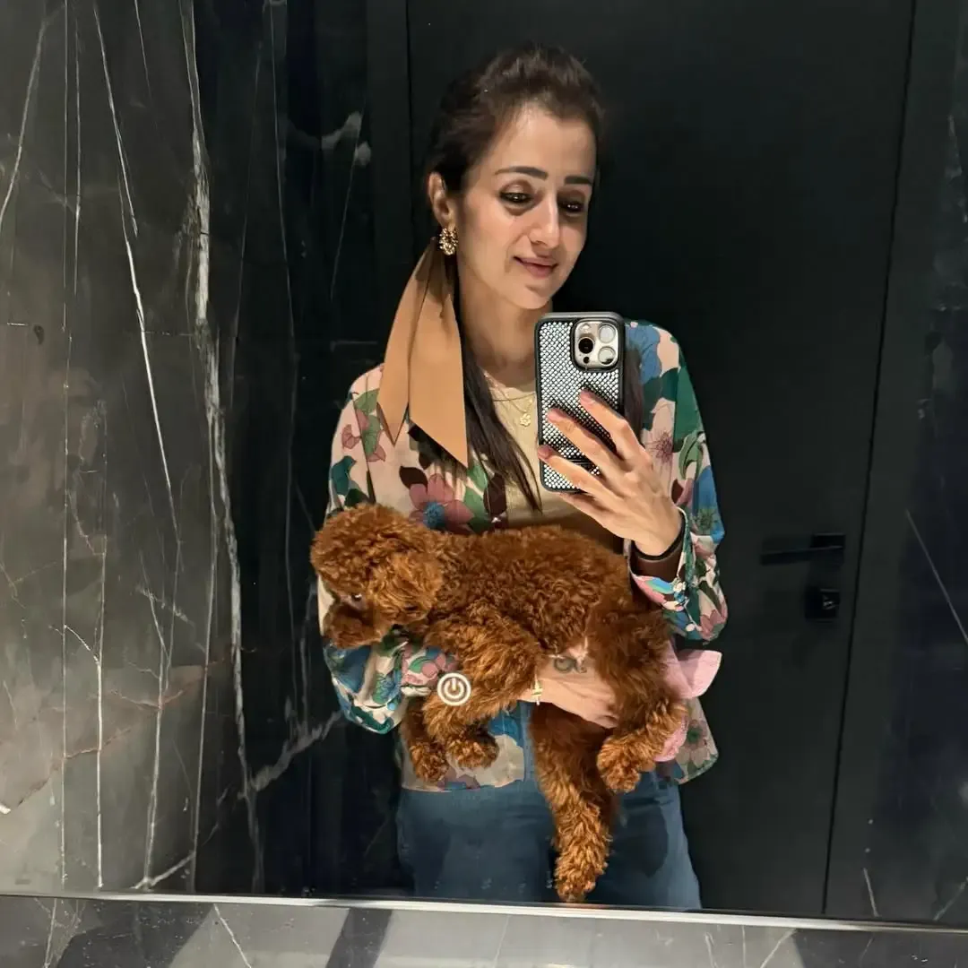 What Tiny Moments and BIG Smiles Did Trisha Krishnan Share?