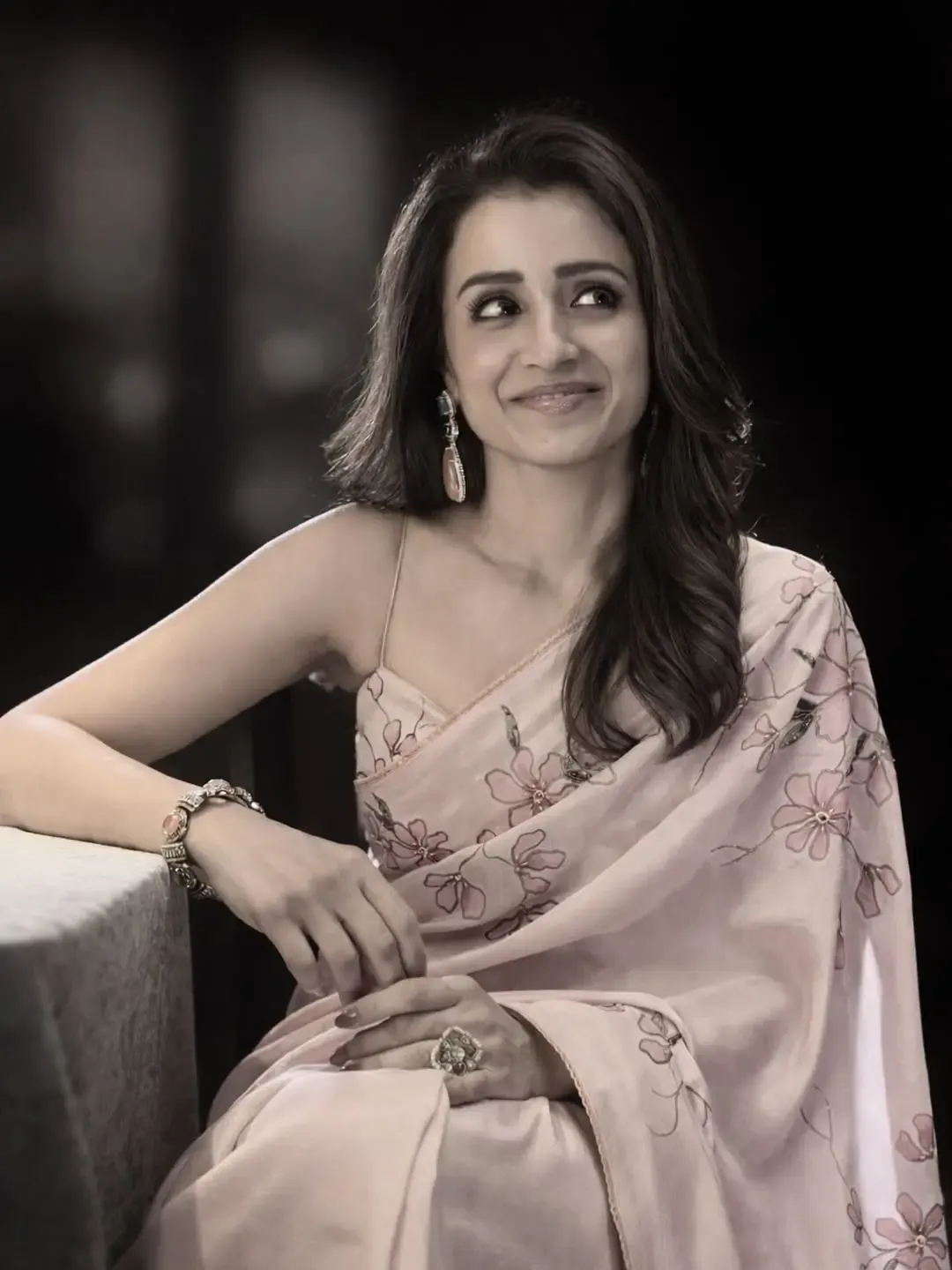 Trisha Krishnan beams at Vijay's CM swearing-in in Chennai, TVK forms govt
