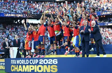 Trump and Infantino booed at FIFA World Cup final trophy ceremony in New York