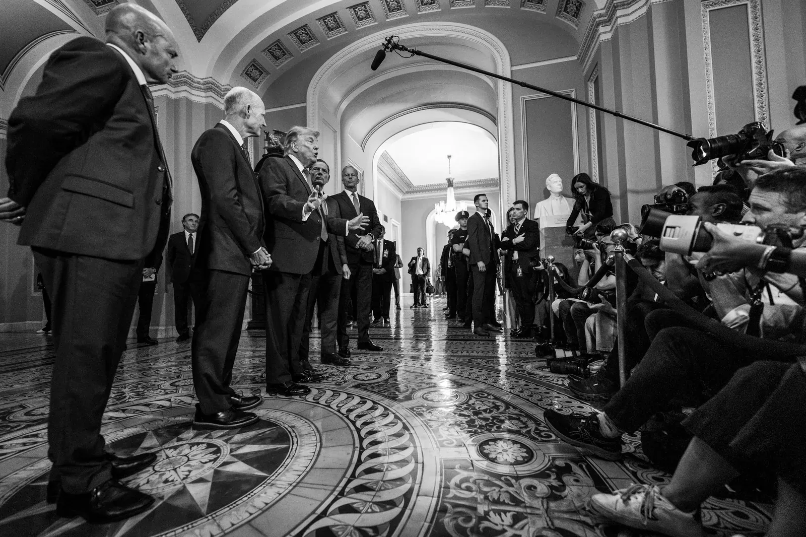 Trump Calls GOP 'Unified' After Senate Meet, Pushes Save America Act
