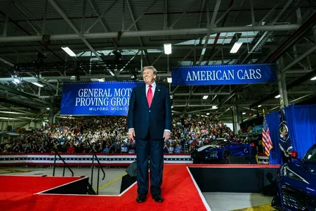 Trump credits 25% auto tariffs for GM revival and US production boom