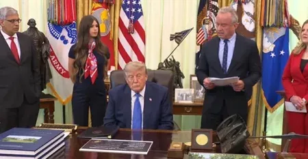 Trump executive order cuts routine childhood vaccines from 18 to 11