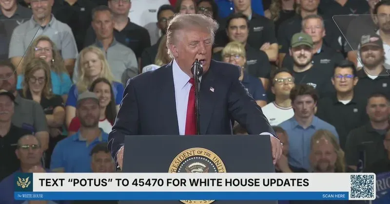 Trump Delivers Remarks at White House, July 27
