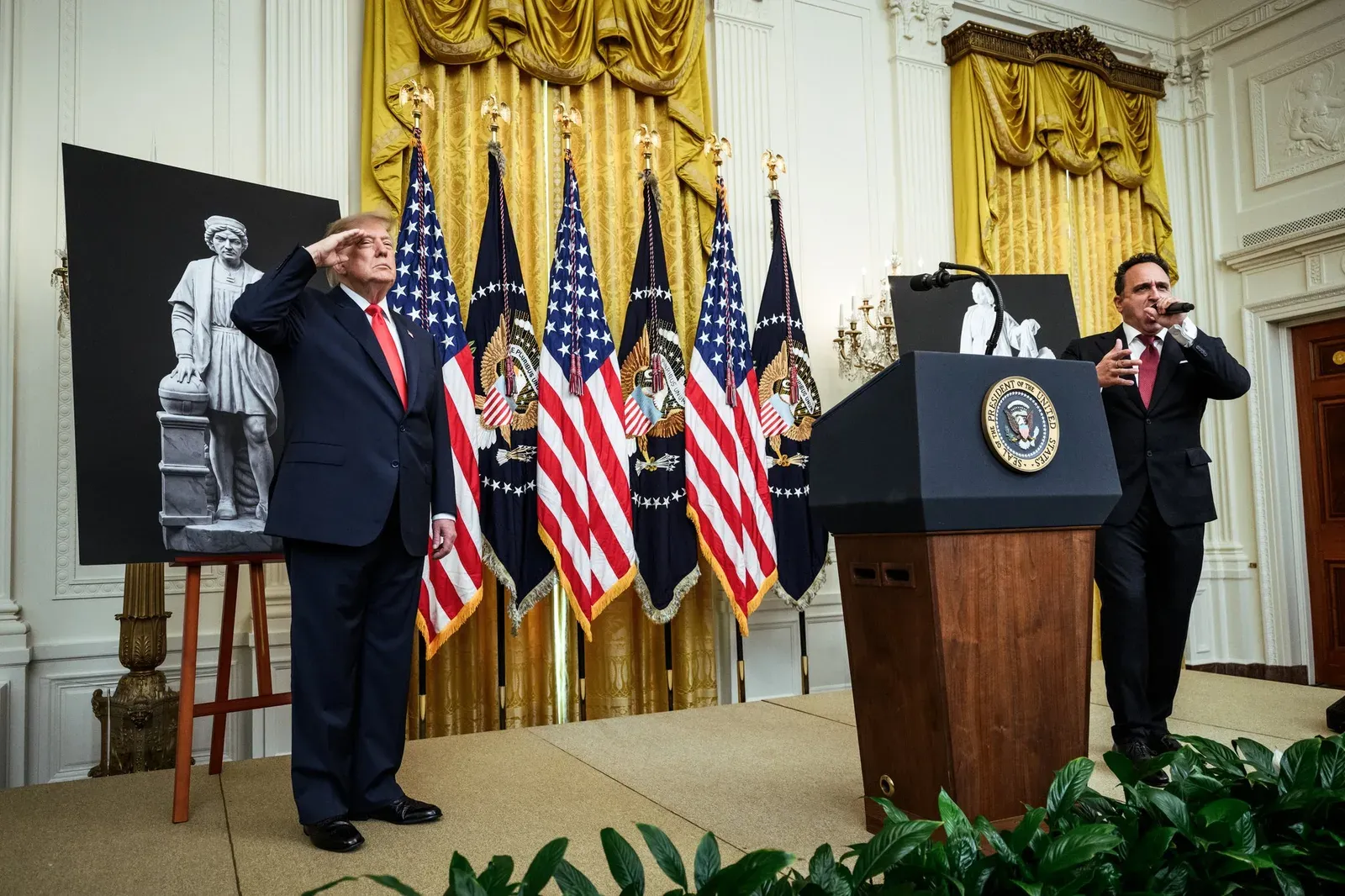 Trump Hails Columbus as Founder of America's Exceptional Legacy