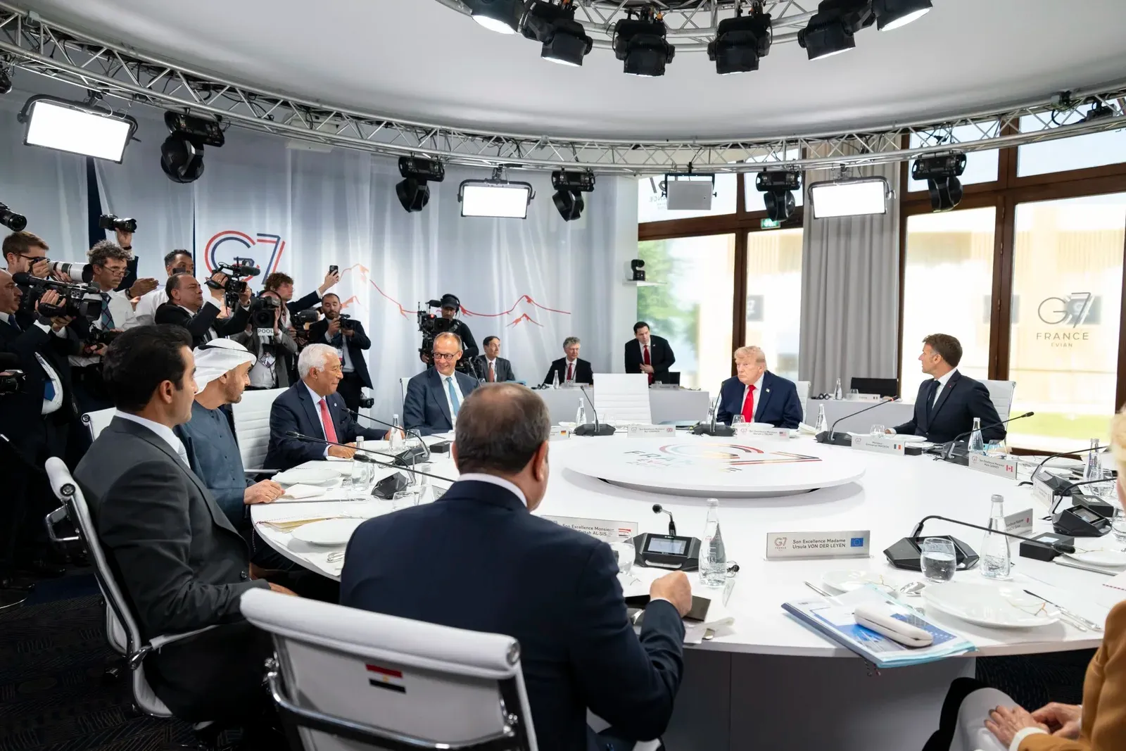 Trump praises UAE ties at G7, says Iran deal will cut oil prices
