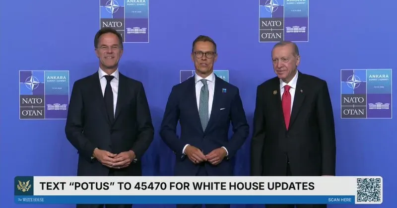 Trump Joins NATO Official Welcome and Alliance Family Photo