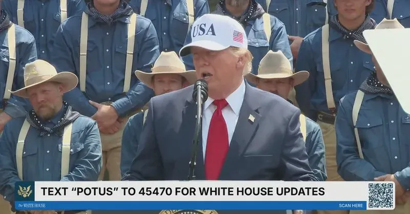 Trump Pays Tribute to Theodore Roosevelt in Heartland Visit