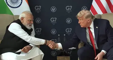 Trump calls PM Modi 'one of the toughest negotiators' at G7 France
