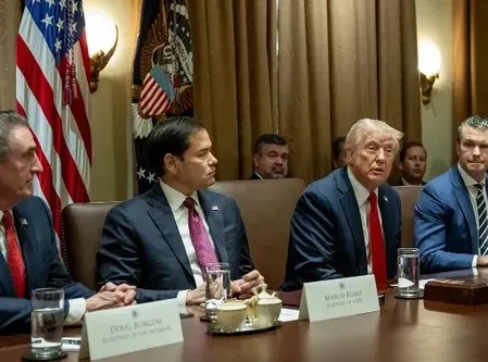 Trump, Rubio warn Iran on nuclear weapons and Strait of Hormuz tolls