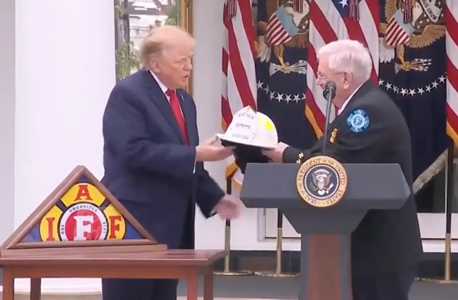 Trump seeks death penalty for firefighter killers, asks AG to examine expansion