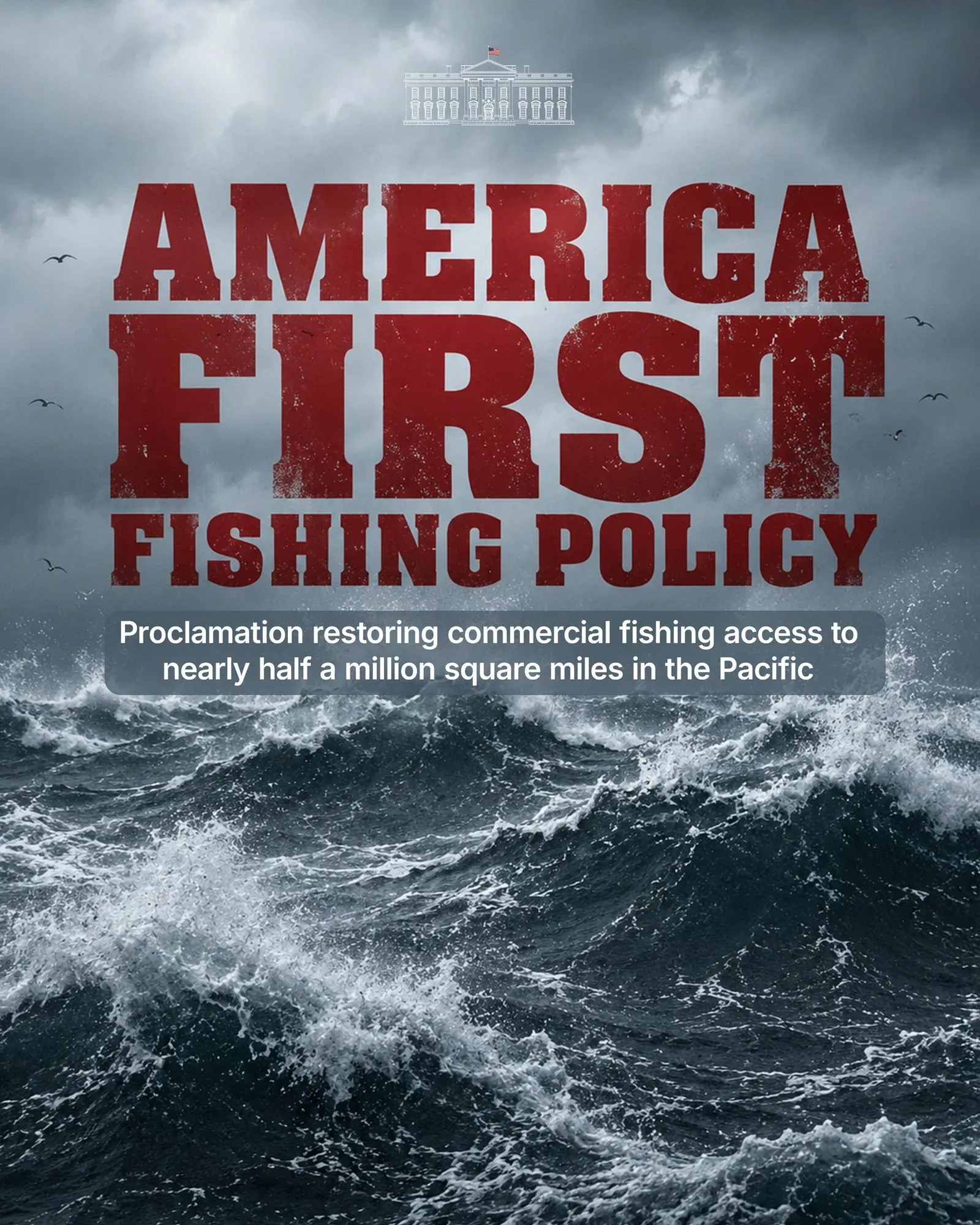 Trump Signs Proclamation Reopening Pacific Fishing Zones