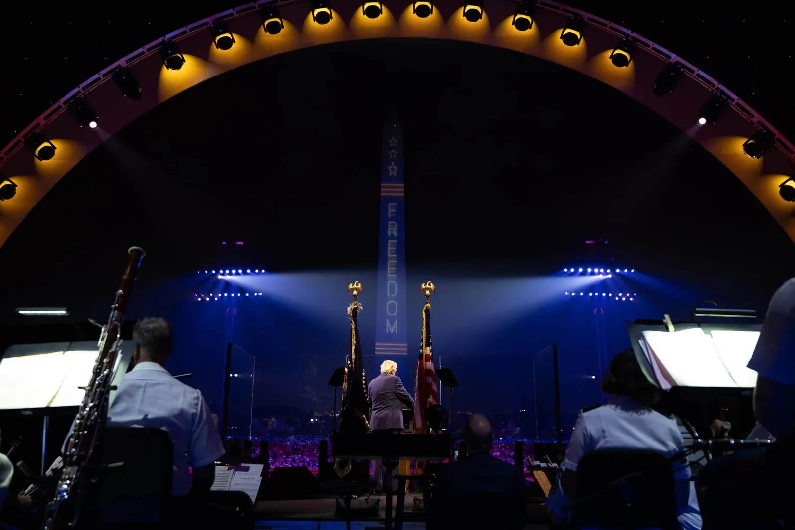 Trump Takes Stage at Salute to America for US 250th Anniversary