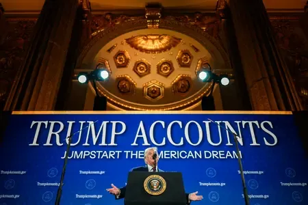 Is Trump Highlighting a Tech Boom and Market Growth as Firms Open New Accounts?