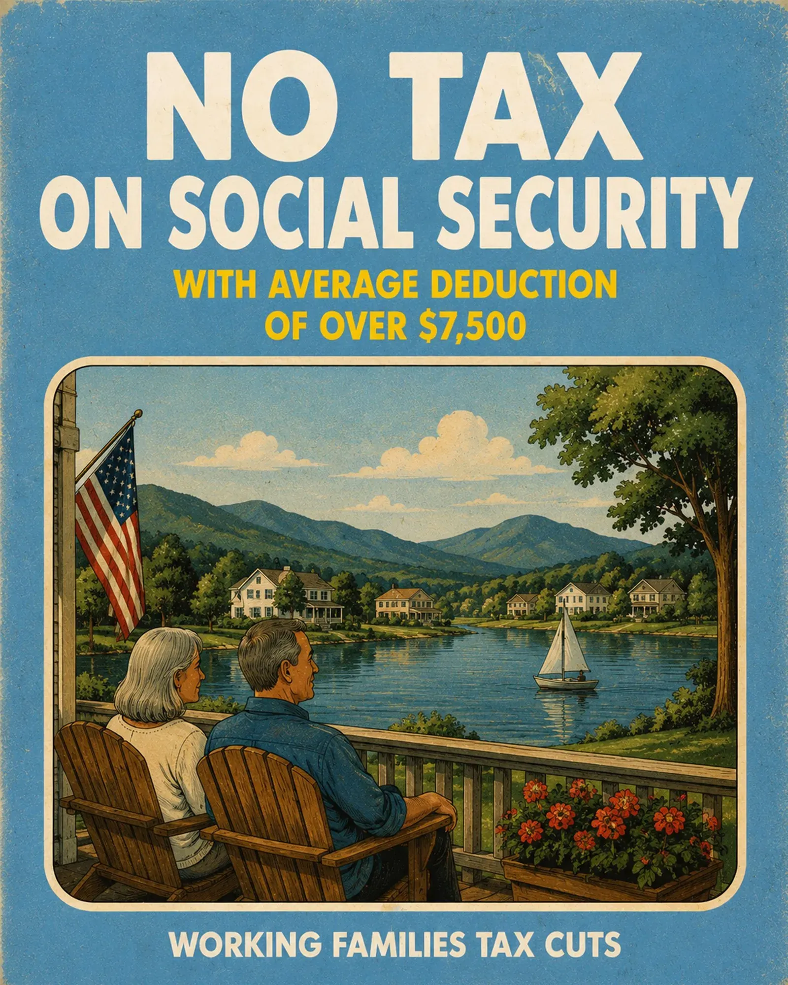 Trump's Working Families Tax Cuts Mark One Year, No Tax on Social Security