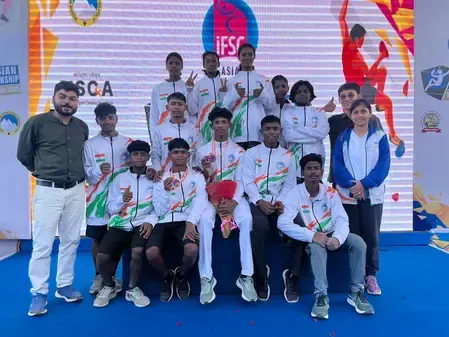 How Did TSAF Sport Climbing Academy Athletes Achieve Six Medals at the Asian Kids Championship 2025?