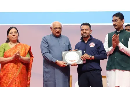 Turn Yoga and meditation into a mass movement for a healthy, balanced society: Gujarat CM 