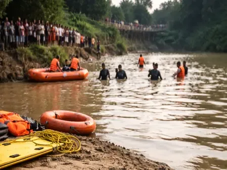 Tragic Loss in Bihar: Three Brothers Drown as Family Faces Road Mishap